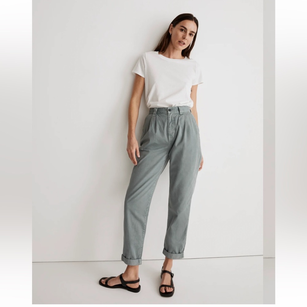 Madewell Gray Chinos 33 Quiet Luxury Clean Girl